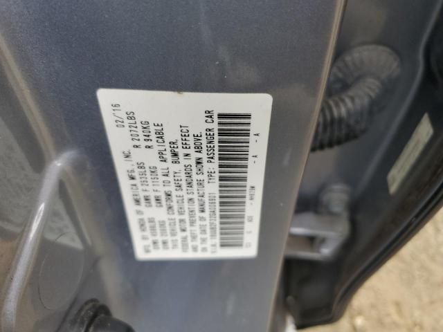 19UUB2F32GA006901 - 2016 ACURA TLX 银色 照片 12