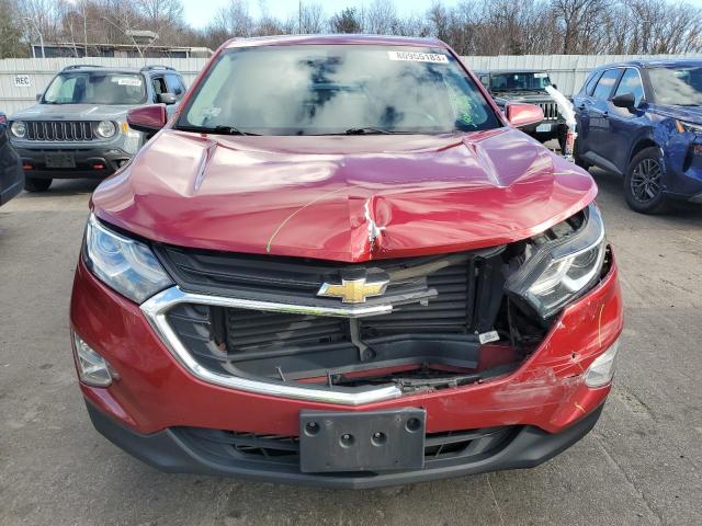 3GNAXSEV9JS600842 - 2018 CHEVROLET EQUINOX LT RED photo 5