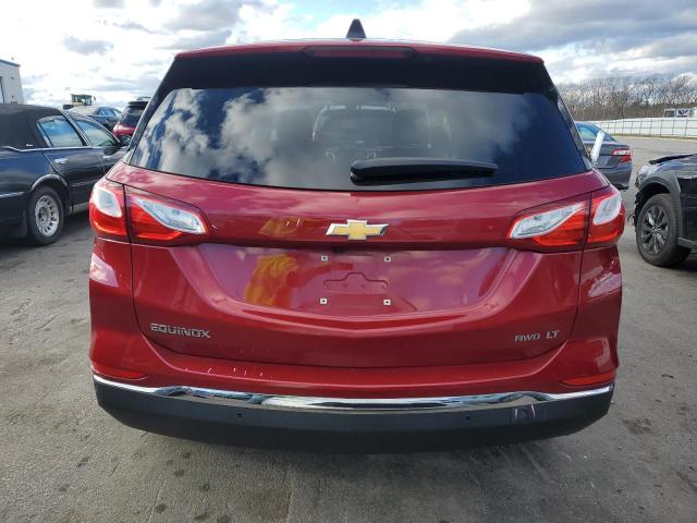 3GNAXSEV9JS600842 - 2018 CHEVROLET EQUINOX LT RED photo 6