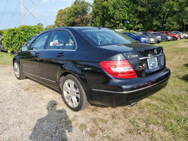 WDDGF8AB7DR270412 - 2013 MERZ C 300 4MATIC BLACK photo 3