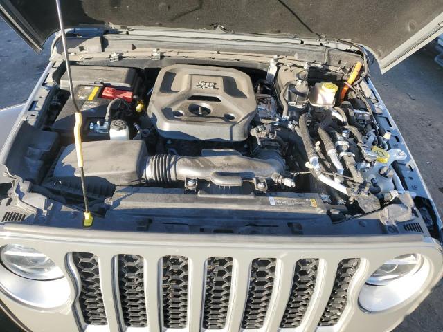1C4JJXP67NW232216 - 2022 JEEP WRANGLER U SAHARA 4XE GRAY photo 11