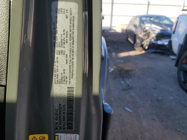 1C4JJXP67NW232216 - 2022 JEEP WRANGLER U SAHARA 4XE GRAY photo 12