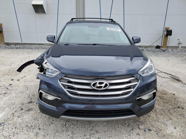 5NMZU3LBXHH026305 - 2017 HYUNDAI SANTA FE S 蓝色 照片 5