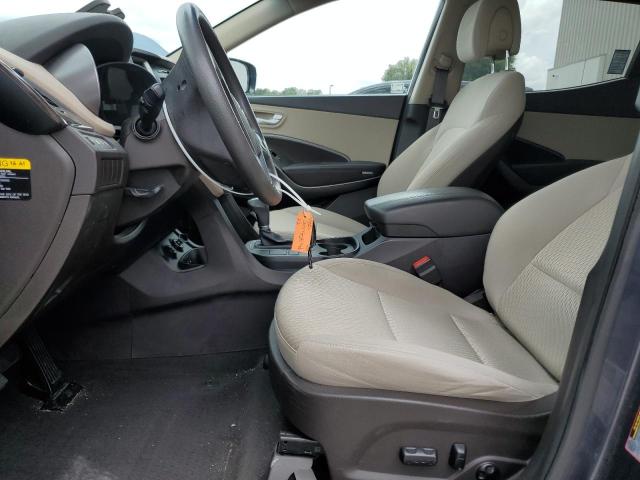 5NMZU3LBXHH026305 - 2017 HYUNDAI SANTA FE S 蓝色 照片 7