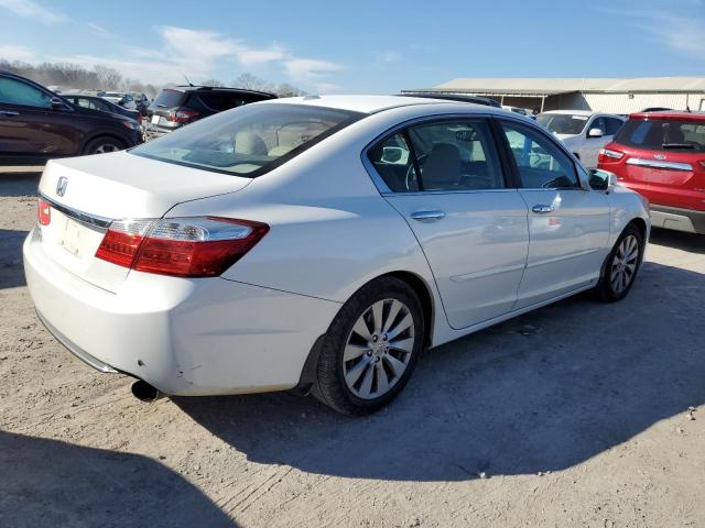 1HGCR2F80EA308204 - 2014 HONDA ACCORD EXL WHITE photo 3