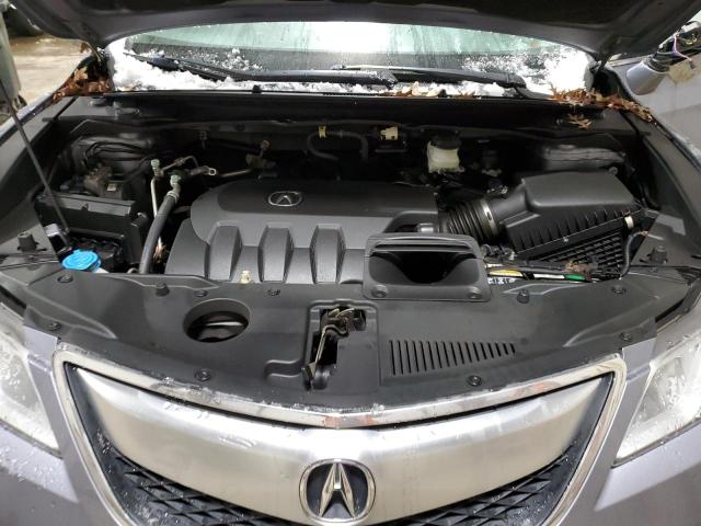 5J8TB4H37DL005196 - 2013 ACURA RDX BLUE photo 12