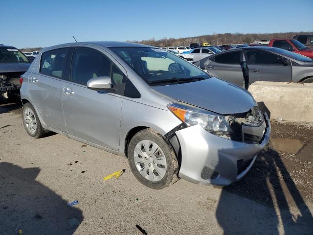 JTDKTUD37CD517837 - 2012 TOYOTA YARIS SILVER photo 4