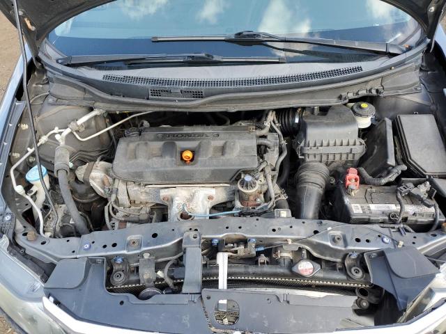 2HGFB2F54CH565209 - 2012 HONDA CIVIC LX GRAY photo 11