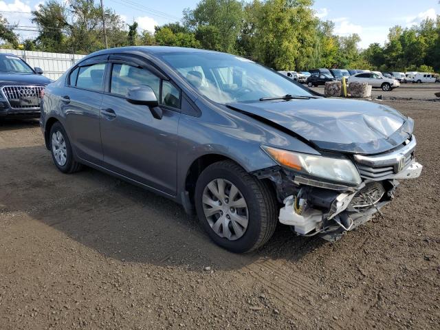 2HGFB2F54CH565209 - 2012 HONDA CIVIC LX GRAY photo 4