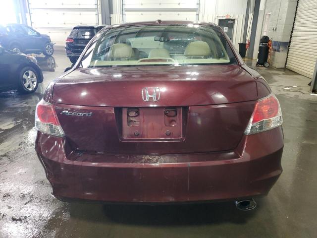 1HGCP26809A019545 - 2009 HONDA ACCORD EXL MAROON photo 6