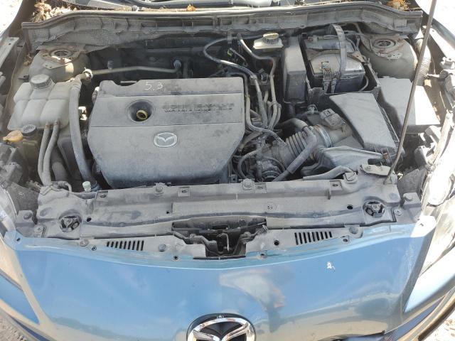 JM1BL1W65B1407035 - 2011 MAZDA 3 S BLUE photo 11