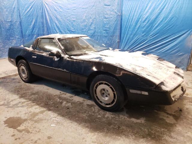 1G1YY0780G5107255 - 1986 CHEVROLET CORVETTE BLACK photo 4