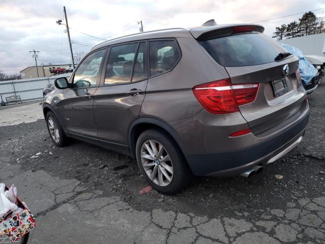 5UXWX9C5XD0A32513 - 2013 BMW X3 XDRIVE28I BROWN photo 2