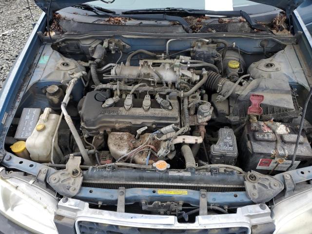 3N1CB51D21L438550 - 2001 NISSAN SENTRA XE BLUE photo 11