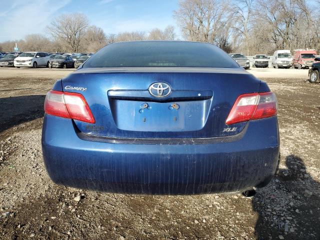 4T1BE46KX7U183867 - 2007 TOYOTA CAMRY CE BLUE photo 6