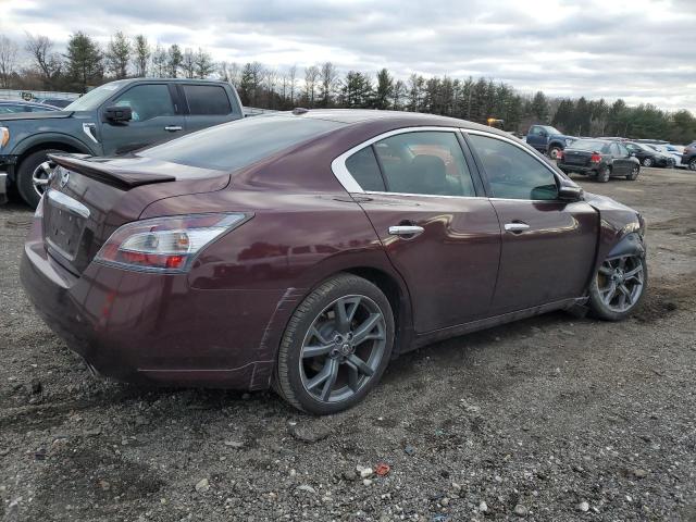 1N4AA5AP0EC486878 - 2014 NISSAN MAXIMA S BURGUNDY photo 3