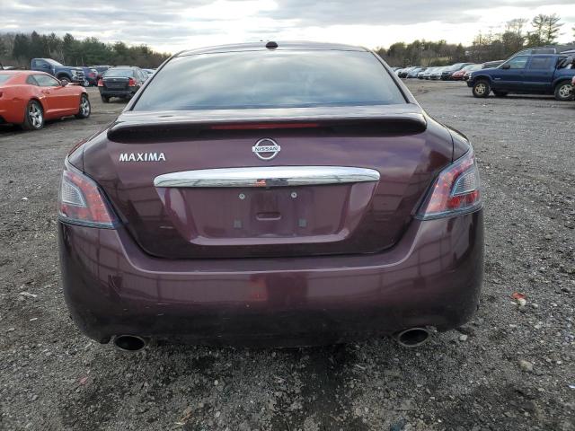 1N4AA5AP0EC486878 - 2014 NISSAN MAXIMA S BURGUNDY photo 6