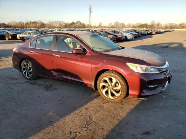 1HGCR2F84HA095035 - 2017 HONDA ACCORD EXL BURGUNDY photo 4