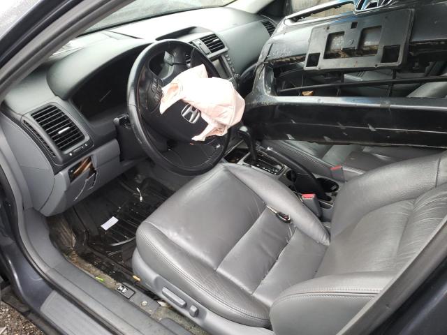 1HGCM66807A082660 - 2007 HONDA ACCORD EX GRAY photo 7