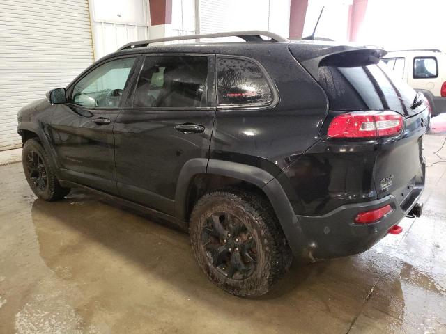 1C4PJMBS9GW138449 - 2016 JEEP CHEROKEE TRAILHAWK BLACK photo 2