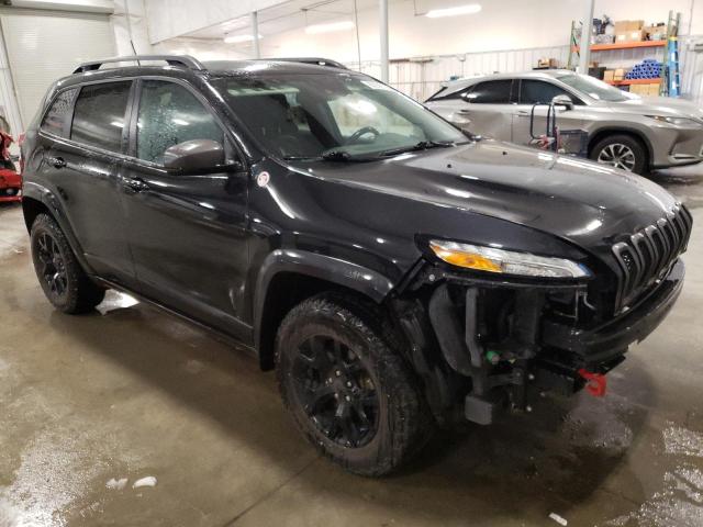 1C4PJMBS9GW138449 - 2016 JEEP CHEROKEE TRAILHAWK BLACK photo 4