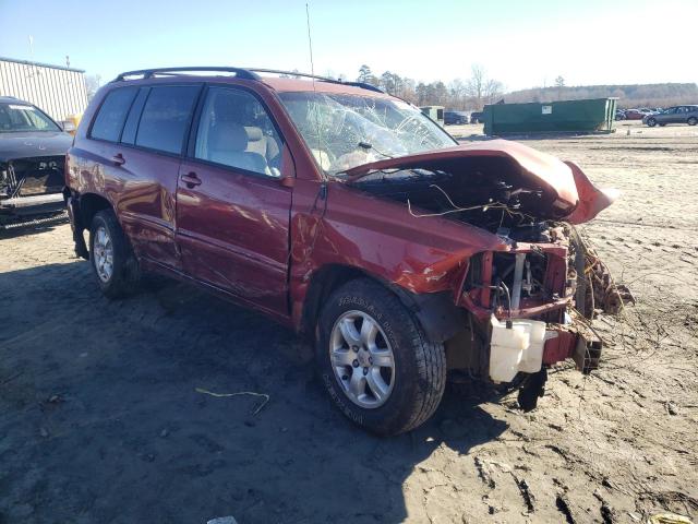 JTEHF21A530129050 - 2003 TOYOTA HIGHLANDER LIMITED RED photo 4