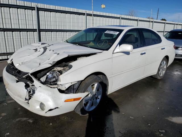 JTHBA30G455116668 - 2005 LEXUS ES 330 WHITE photo 1