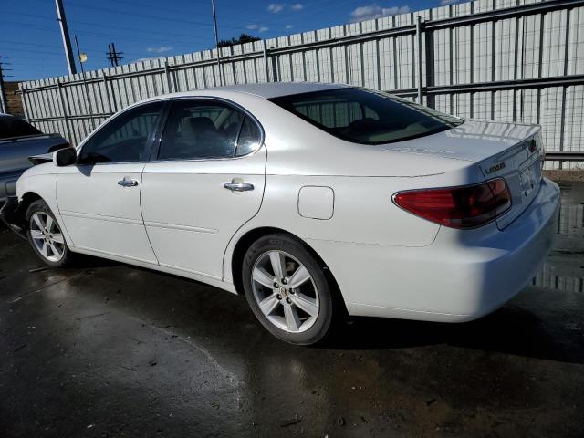 JTHBA30G455116668 - 2005 LEXUS ES 330 WHITE photo 2