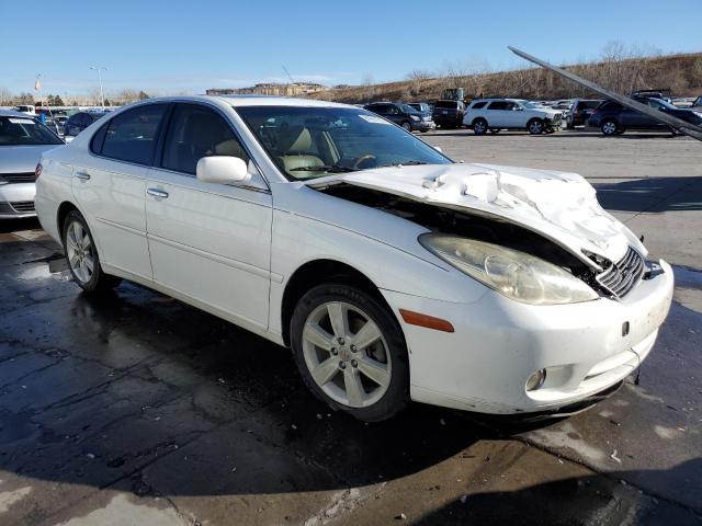 JTHBA30G455116668 - 2005 LEXUS ES 330 WHITE photo 4