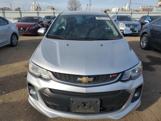 1G1JD6SB1H4125774 - 2017 CHEVROLET SONIC LT GRAY photo 5