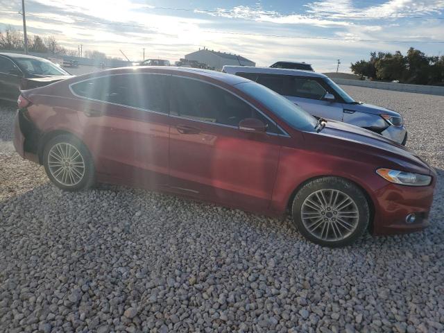 3FA6P0H98GR213089 - 2016 FORD FUSION SE MAROON photo 4