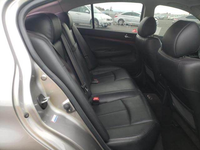 JNKCV61E49M307493 - 2009 INFINITI G37 BASE GRAY photo 10