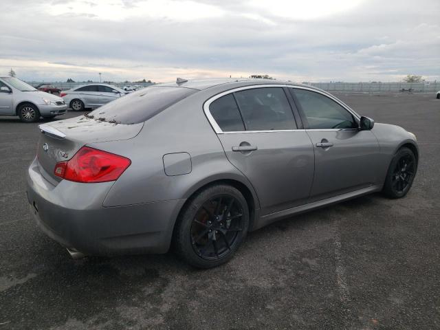 JNKCV61E49M307493 - 2009 INFINITI G37 BASE GRAY photo 3