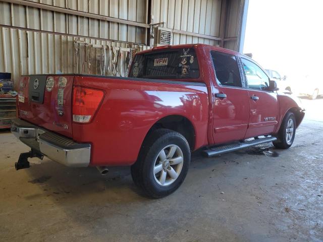 1N6BA0ED7BN312546 - 2011 NISSAN TITAN S RED photo 3