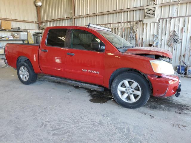 1N6BA0ED7BN312546 - 2011 NISSAN TITAN S RED photo 4