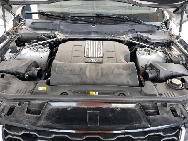 SALWR2RV1KA420558 - 2019 LAND ROVER RANGE ROVE HSE WHITE photo 12