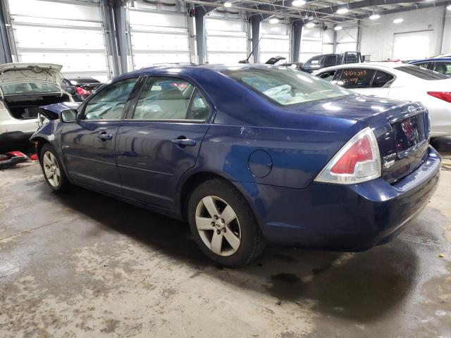 3FAHP07ZX7R220779 - 2007 FORD FUSION SE BLUE photo 2