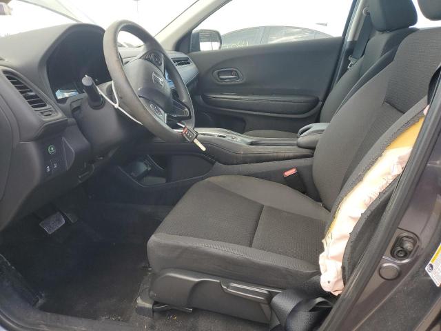3CZRU5H39KG706481 - 2019 HONDA HR-V LX GRAY photo 7