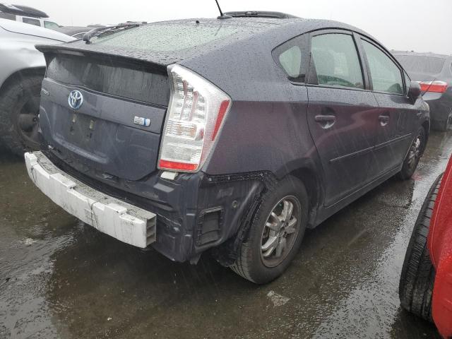 JTDKN3DU8B5369946 - 2011 TOYOTA PRIUS GRAY photo 3