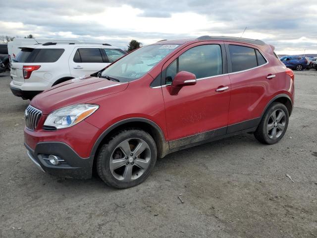 KL4CJGSB1EB702996 - 2014 BUICK ENCORE RED photo 1