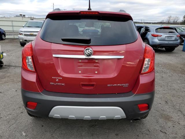 KL4CJGSB1EB702996 - 2014 BUICK ENCORE RED photo 6