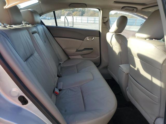 19XFB2F93CE050067 - 2012 HONDA CIVIC EXL ლურჯი ფოტო 10