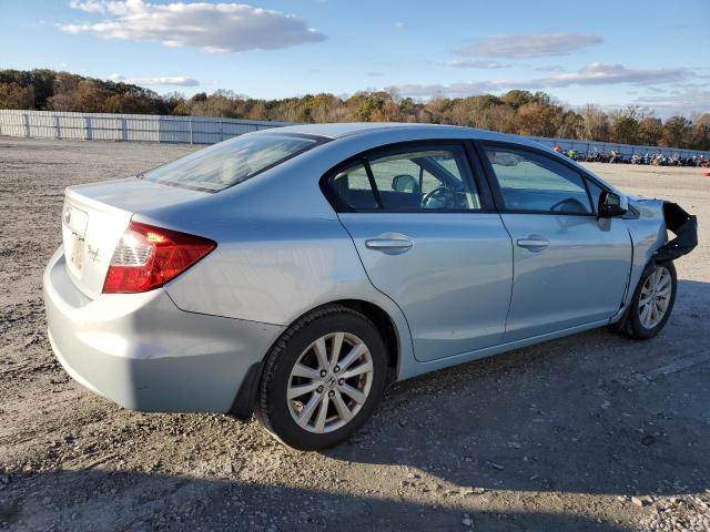 19XFB2F93CE050067 - 2012 HONDA CIVIC EXL ლურჯი ფოტო 3
