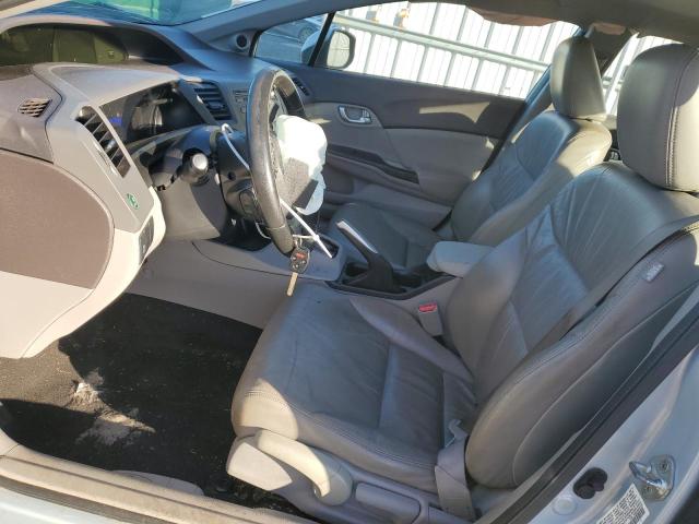 19XFB2F93CE050067 - 2012 HONDA CIVIC EXL ლურჯი ფოტო 7