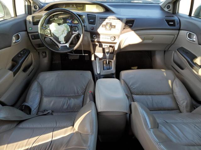 19XFB2F93CE050067 - 2012 HONDA CIVIC EXL ლურჯი ფოტო 8