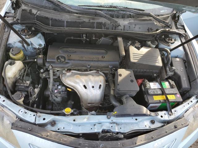 4T1BE46K77U550126 - 2007 TOYOTA CAMRY CE BLUE photo 11