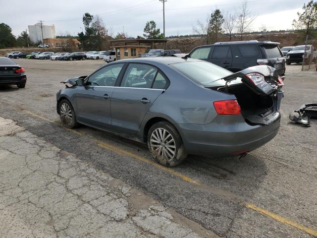 3VWLX7AJ2CM409141 - 2012 VOLKSWAGEN JETTA SEL GRAY photo 2