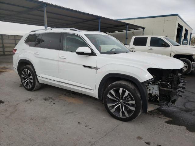 1V2FR2CA2NC513786 - 2022 VOLKSWAGEN ATLAS SEL PREMIUM R-LINE WHITE photo 4