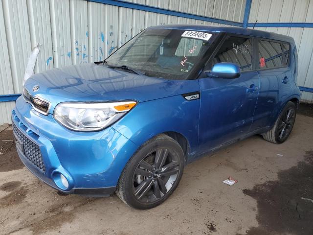 KNDJP3A50F7146443 - 2015 KIA SOUL + BLUE photo 1