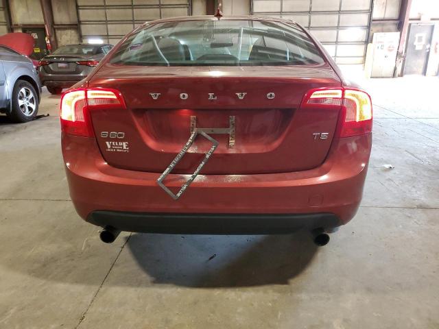 YV1622FS4C2110268 - 2012 VOLVO S60 T5 BURGUNDY photo 6